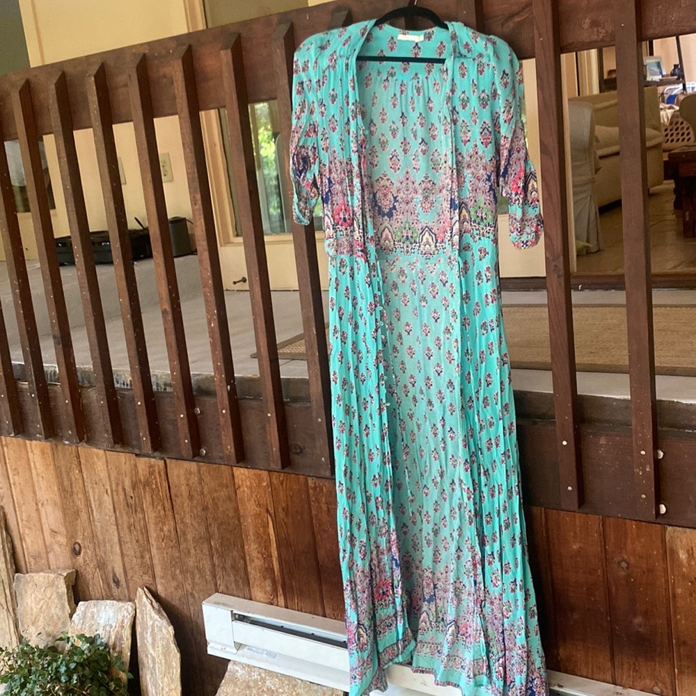 Duster/maxi dress le salty the label